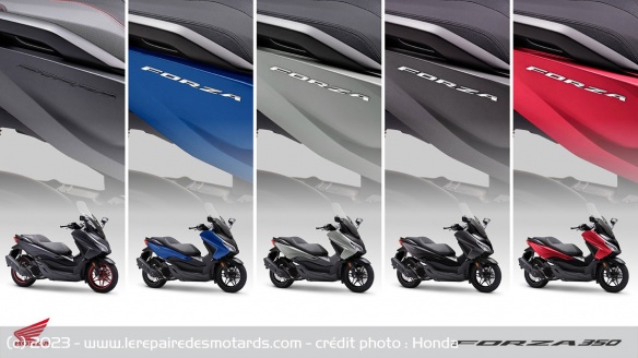Scooters Honda Forza 350 2024 Scooters Honda Forza 350 2024