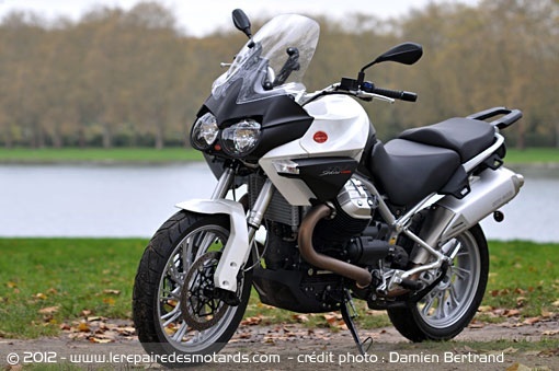 L'ancienne Stelvio 1200 8V de 2012 L'ancienne Stelvio 1200 8V de 2012