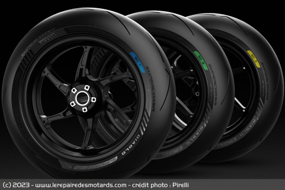 Pirelli Diablo Supercorsa V4 SC1, SC2 et SC3 Pirelli Diablo Supercorsa V4 SC1, SC2 et SC3