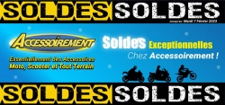 Soldes d'hiver : 60% de remise sur l'équipement moto
