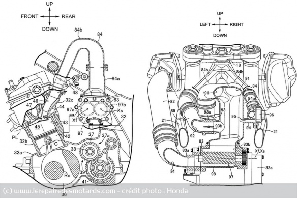Une moteur suralimenté chez Honda Une moteur suralimenté chez Honda