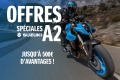 Promotions motos Suzuki 500 euros remises modèles A2