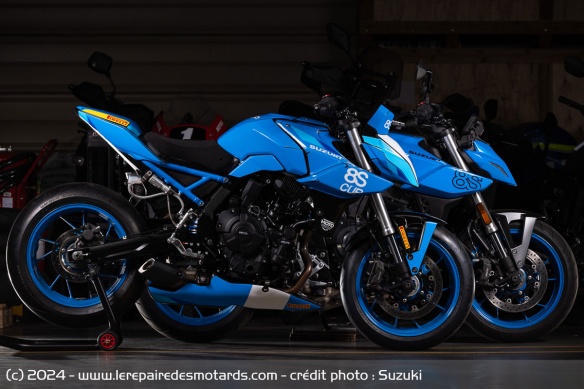 Un kit racing unique sera proposé pour les GSX-8S Un kit racing unique sera proposé pour les GSX-8S