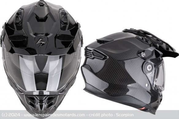 Casque trail Scorpion ADF-9000 Carbon Air Casque trail Scorpion ADF-9000 Carbon Air