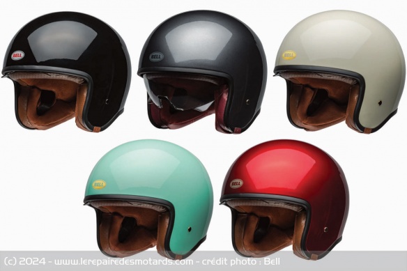 La gamme de casques jets Bell TX501 La gamme de casques jets Bell TX501