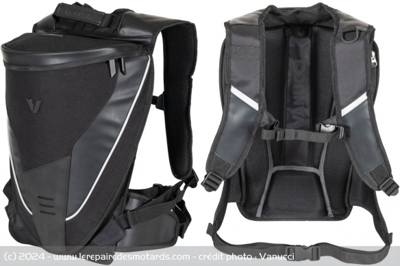 Sac à dos motard Vanucci Sac à dos motard Vanucci