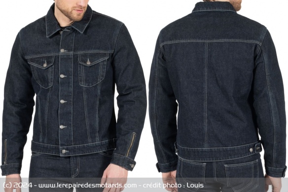 Veste en jean Detlev Louis DL-JM-13 Veste en jean Detlev Louis DL-JM-13