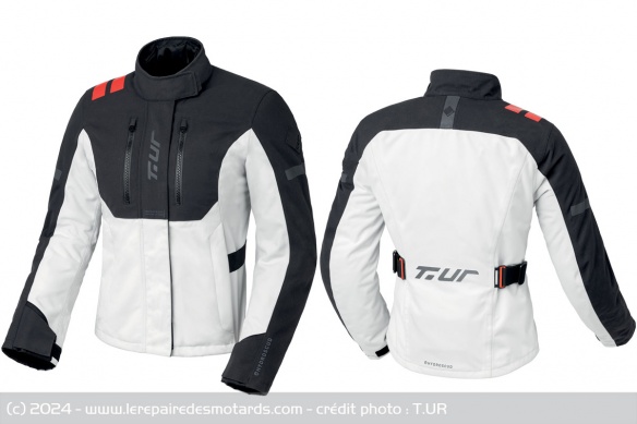 Veste touring femme T.UR Overcast Hydroscud Veste touring femme T.UR Overcast Hydroscud