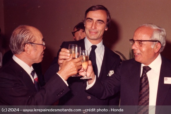 Jean-Louis Guillou avait rencontré Soïchiro Honda à plusieurs reprises Jean-Louis Guillou avait rencontré Soïchiro Honda à plusieurs reprises
