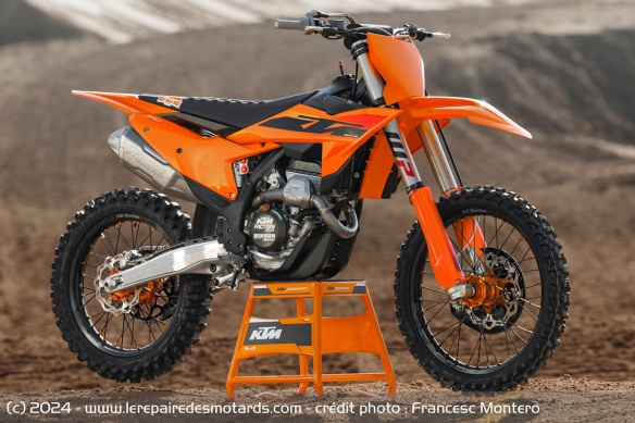 La KTM 350 SX-F 2025 La KTM 350 SX-F 2025