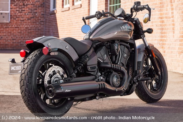 La Bobber se caractérise toujours par son style dépouillé La Bobber se caractérise toujours par son style dépouillé