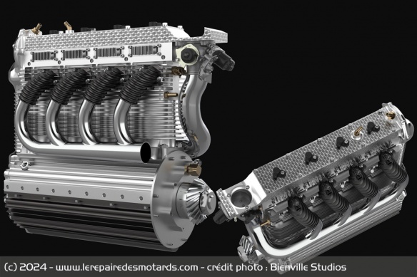 Le moteur 4 cylindres de la Magnolia 4 Le moteur 4 cylindres de la Magnolia 4