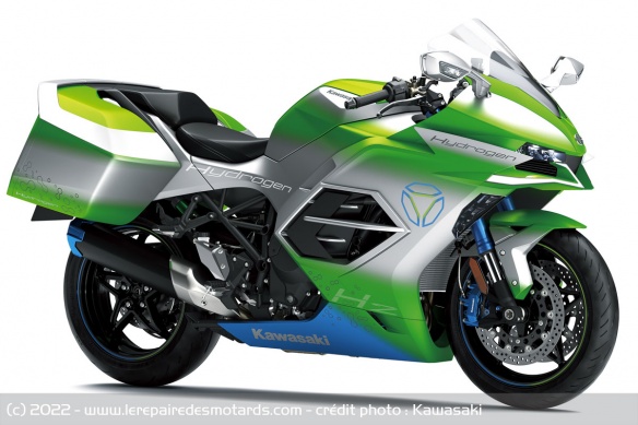 Le premier prototype imaginé par Kawasaki Le premier prototype imaginé par Kawasaki