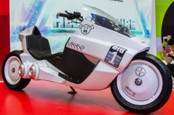 Prototype moto électrique Rapid K-1988