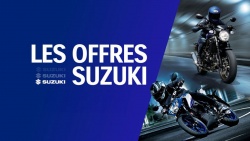 Des remises supplémentaires sur les motos Suzuki
