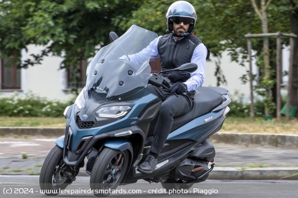 Le scooter 3-roues Piaggio MP3 Le scooter 3-roues Piaggio MP3