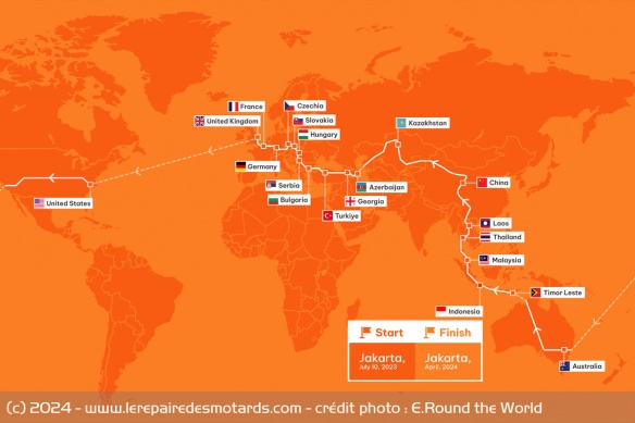 Roman Nedielka à parcouru près de 40.000 km Roman Nedielka à parcouru près de 40.000 km