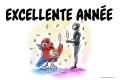 Bonne année santé à moto