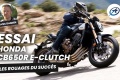 Essai roadster Honda CB650R E Clutch