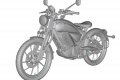 moto électrique Royal Enfield montre