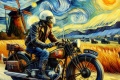 moto Van Gogh retrouvée