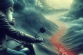 Vieux motard jamais