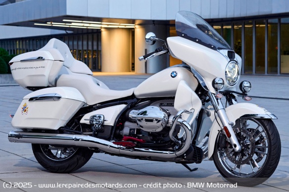 La BMW R18 Transcontinental du Pape Léon XIV