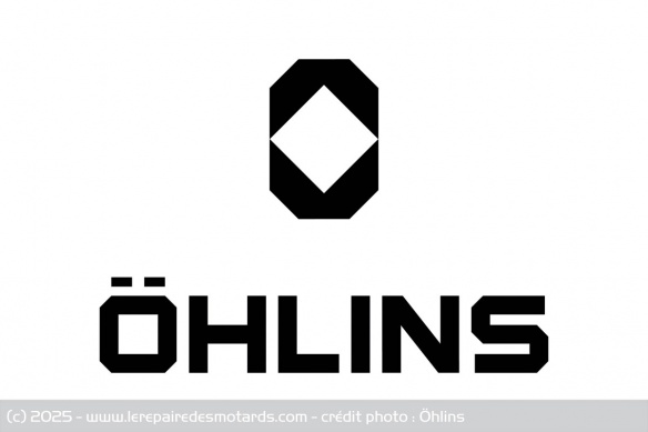 Le logo Öhlins modernisé