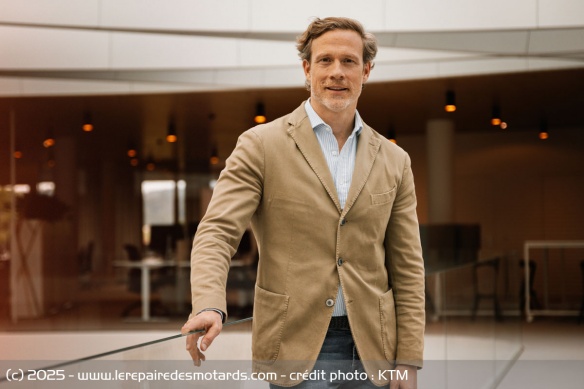 Gottfried Neumeister, CEO de KTM Gottfried Neumeister, CEO de KTM