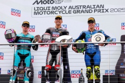 Moto2 : Agius vainqueur devant son public