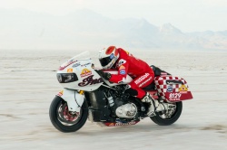 Record de vitesse : 312 km/h en bagger Indian