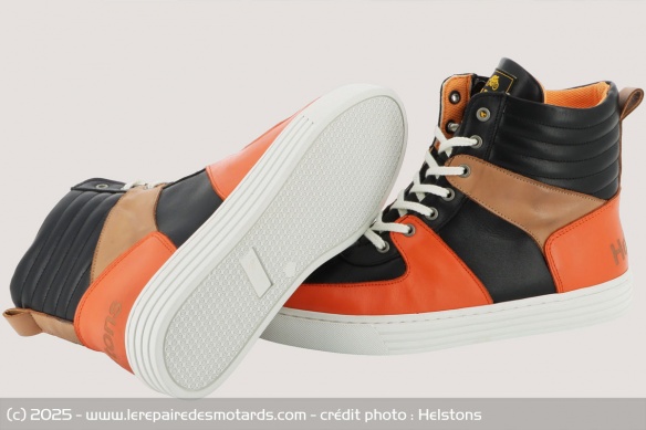 Baskets en cuir Helstons Run Baskets en cuir Helstons Run