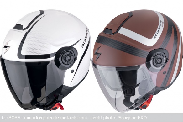 Casques jets EXO-City II Intercity et Riva