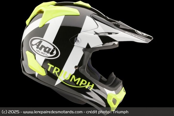 Casque intégral Arai x Triumph MX-V EVO Casque intégral Arai x Triumph MX-V EVO