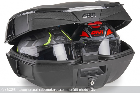 Top case aérodynamique Givi V49 Air Top case aérodynamique Givi V49 Air
