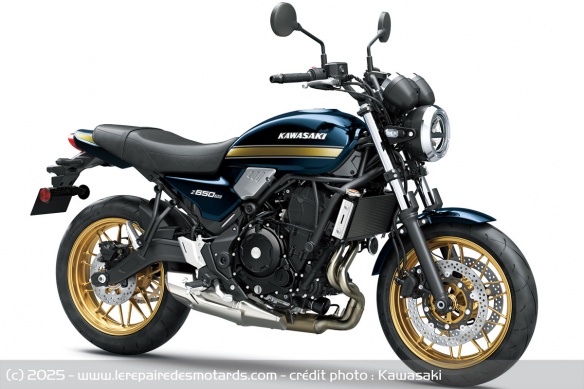 Kawasaki Z650RS Bleu Metallic Ocean