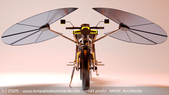 La moto électrique Solaris de MASK Architects