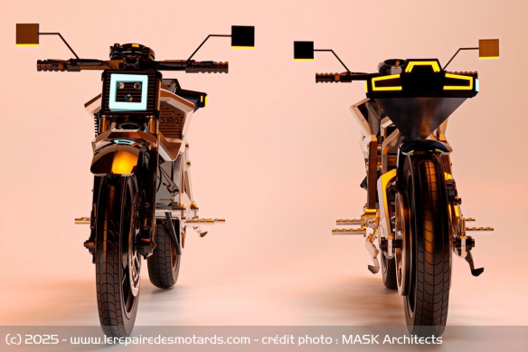 La moto électrique Solaris de MASK Architects
