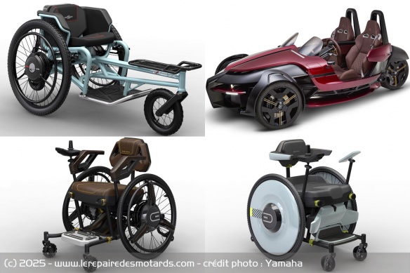 Les concepts de trois-roues et de fauteuils Les concepts de trois-roues et de fauteuils