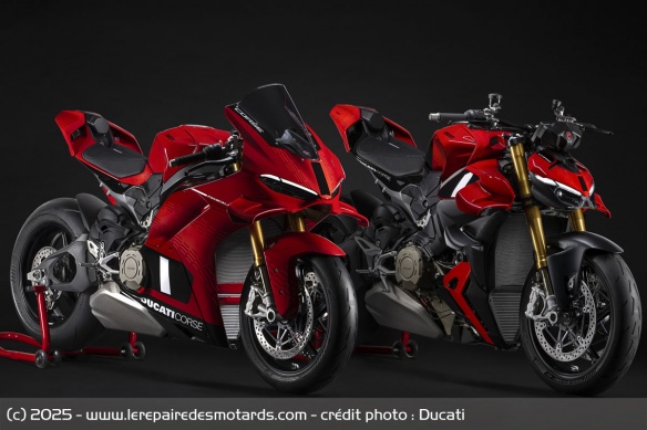 Ducati Panigale V4 S Corse et Streetfighter V4 S Corse Ducati Panigale V4 S Corse et Streetfighter V4 S Corse