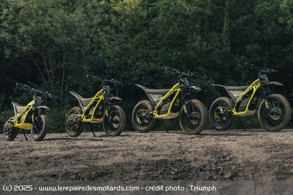 L'ensemble de la gamme Triumph TXP powered by Oset L'ensemble de la gamme Triumph TXP powered by Oset