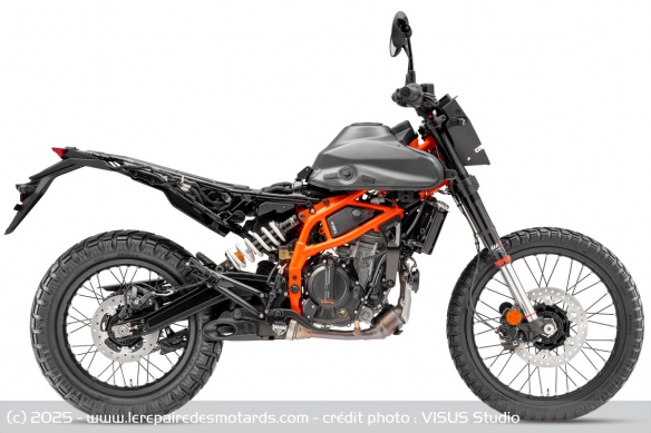La technique de la KTM 125 Enduro R La technique de la KTM 125 Enduro R