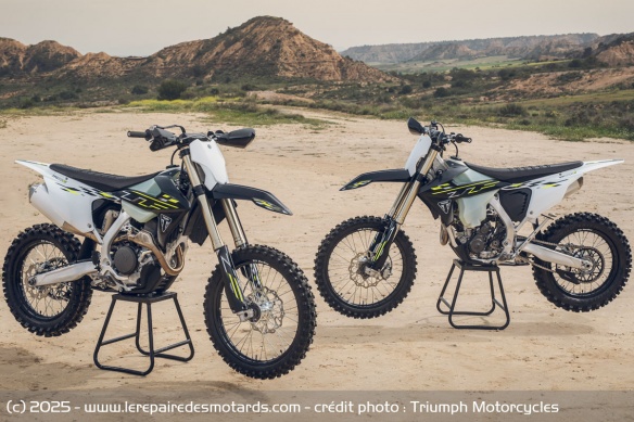 Les cross-country Triumph TF 250-C et TF 450-C Les cross-country Triumph TF 250-C et TF 450-C