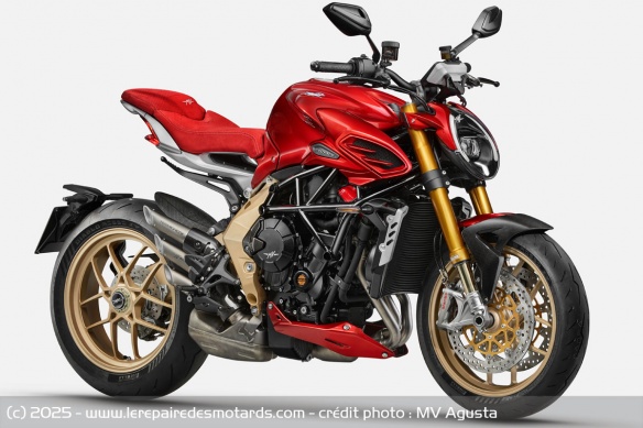 La MV Agusta Brutale Serie Oro