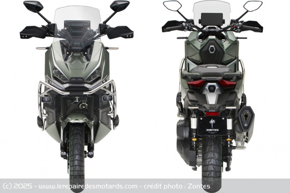 Scooter adventure Zontes 368 G Scooter adventure Zontes 368 G