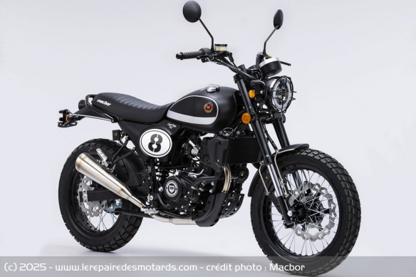 Scrambler Macbor Eight Mile 125 LC Scrambler Macbor Eight Mile 125 LC
