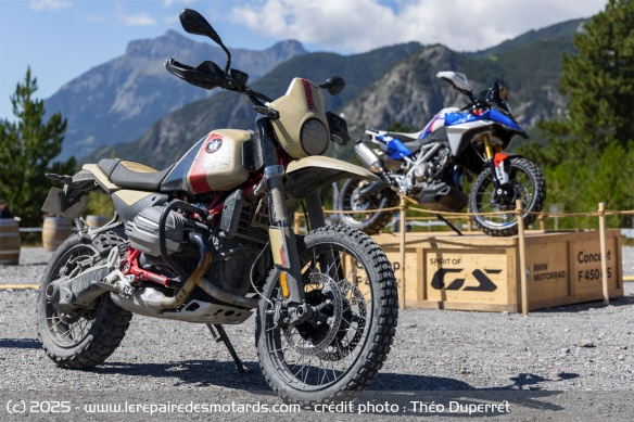Les trails BMW R12 G/S et Concept F450GS Les trails BMW R12 G/S et Concept F450GS