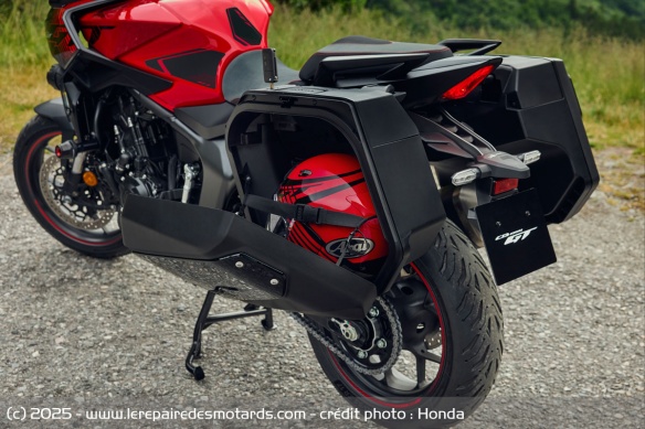 Les valises de la Honda CB1000GT