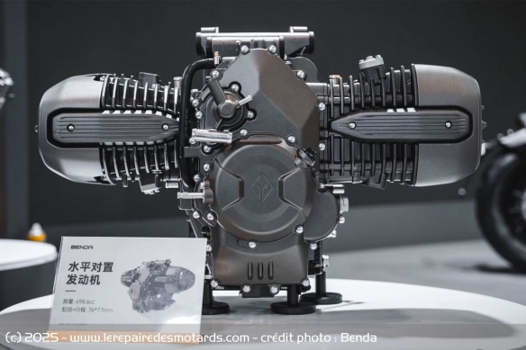 Le boxer Benda de 698,6 cm3 prêt pour l'hybridation Le boxer Benda de 698,6 cm3 prêt pour l'hybridation