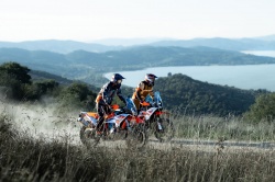 Rando trail en Italie avec KTM